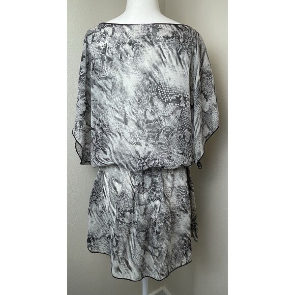 Miken Women’s Snake Print Swim Cover Up Beach Vacation Resort-L - Picture 3 of 10